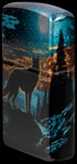 Zippo 46252 vžigalnik Wolf in Nature, 540 Tumbled Chrome