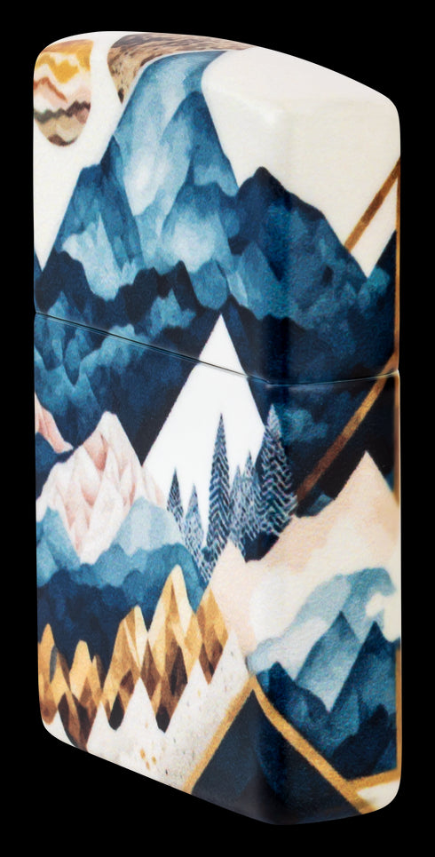 Zippo vžigalnik 46262 Geometric Mountains