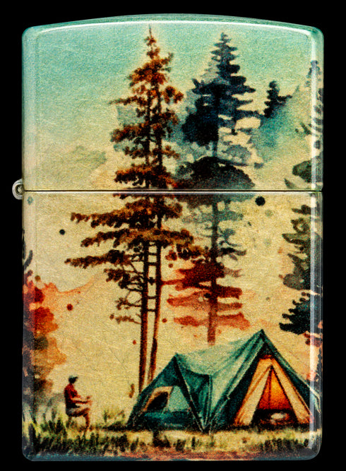 Zippo vžigalnik 46263 Watercolor Camping