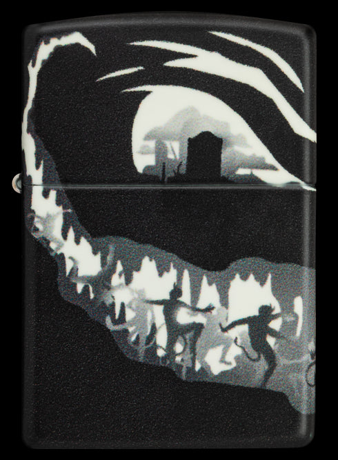 Zippo vžigalnik 46268 Grinning Pumpkin 360