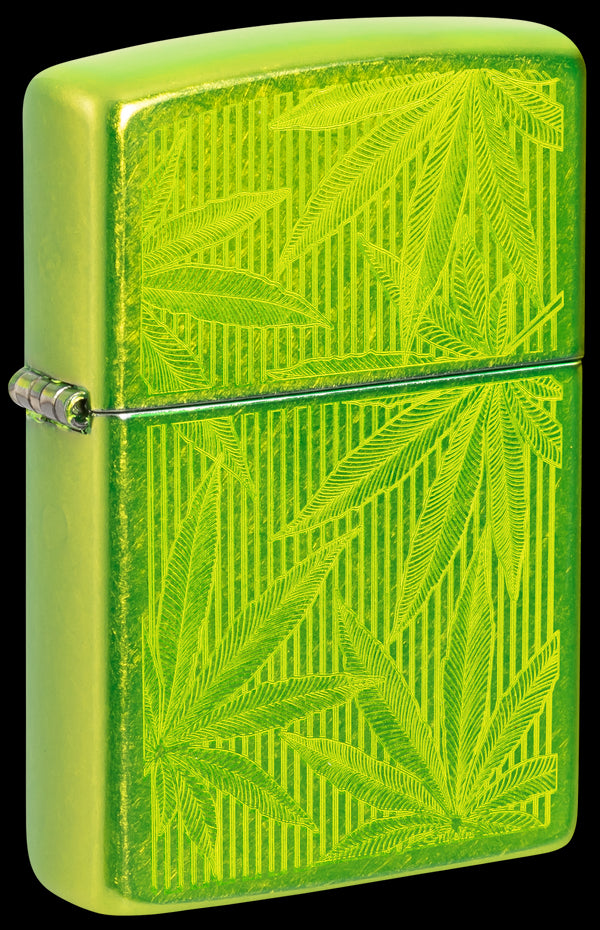 Zippo vžigalnik 46269 Cannabis Leaves
