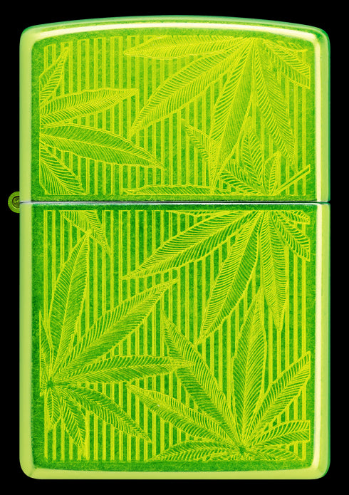 Zippo vžigalnik 46269 Cannabis Leaves