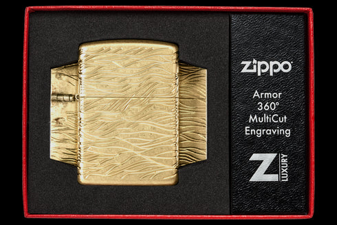 Zippo vžigalnik 46273 Wavy Pattern Armor