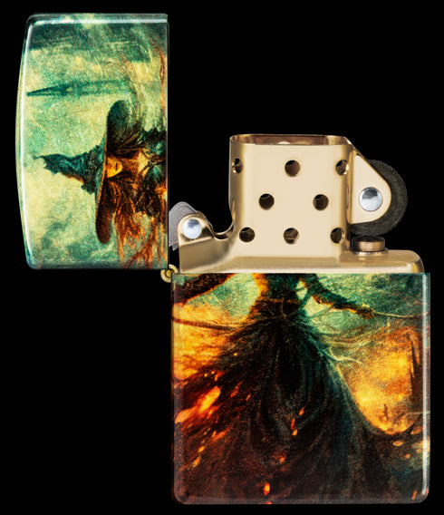 Zippo 46275 vžigalnik Witch, 540 Tumled Brass