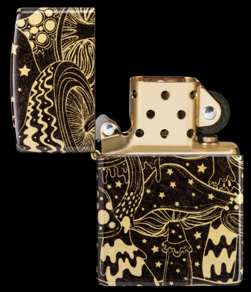 Zippo vžigalnik 46277 Mushrooms 360°