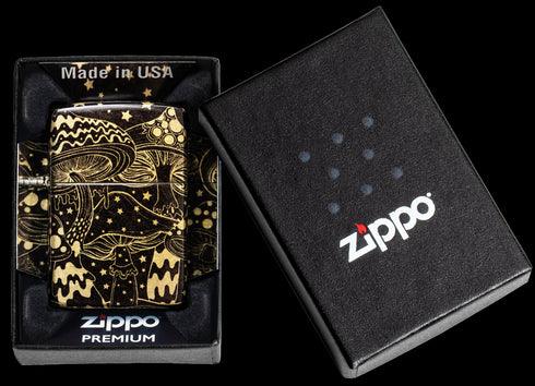 Zippo vžigalnik 46277 Mushrooms 360°