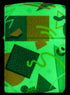 Zippo 46286 vžigalnik 80's Wacky Nostalgia, Glow in the Dark