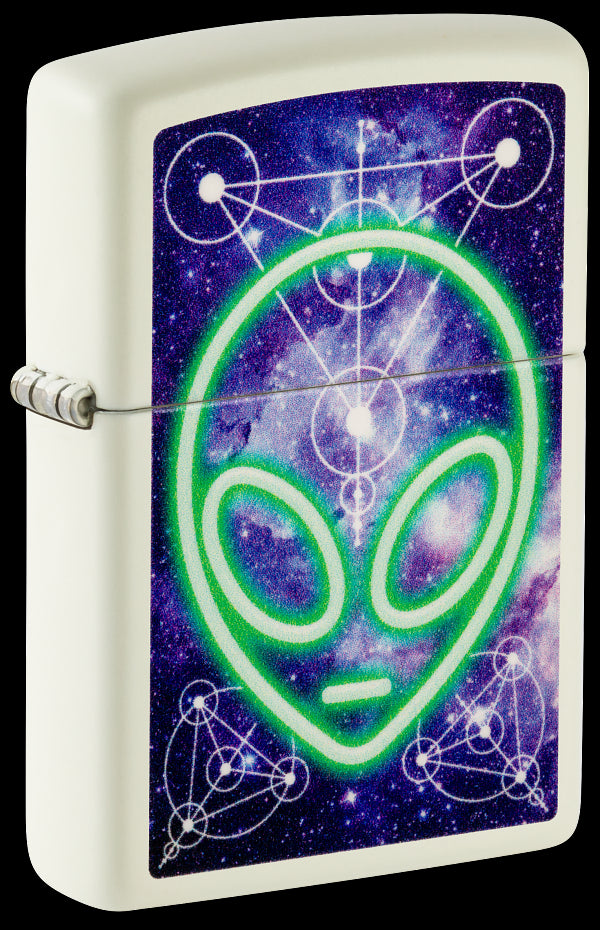 Zippo 46288 vžigalnik Astro Allien, Glow in the Dark