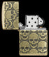 Zippo vžigalnik 46302 Skulls Armor