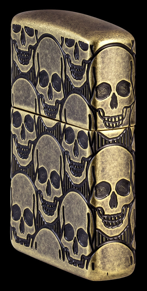 Zippo vžigalnik 46302 Skulls Armor