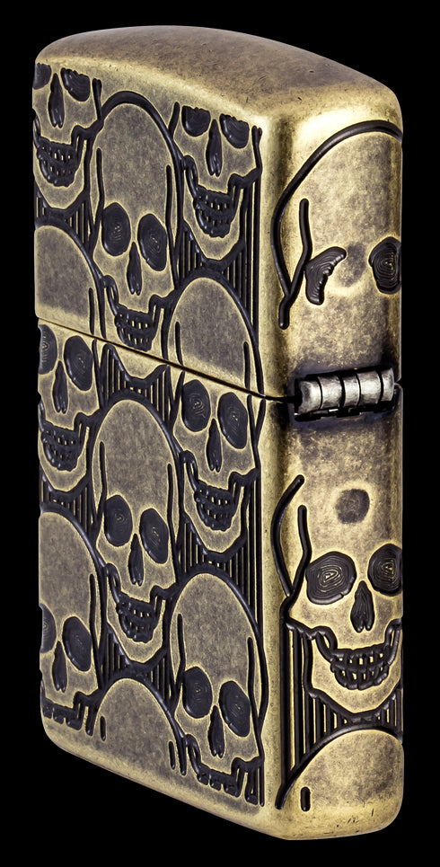 Zippo vžigalnik 46302 Skulls Armor