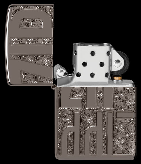 Zippo vžigalnik 46312 Armor Hidden Luxury 360°
