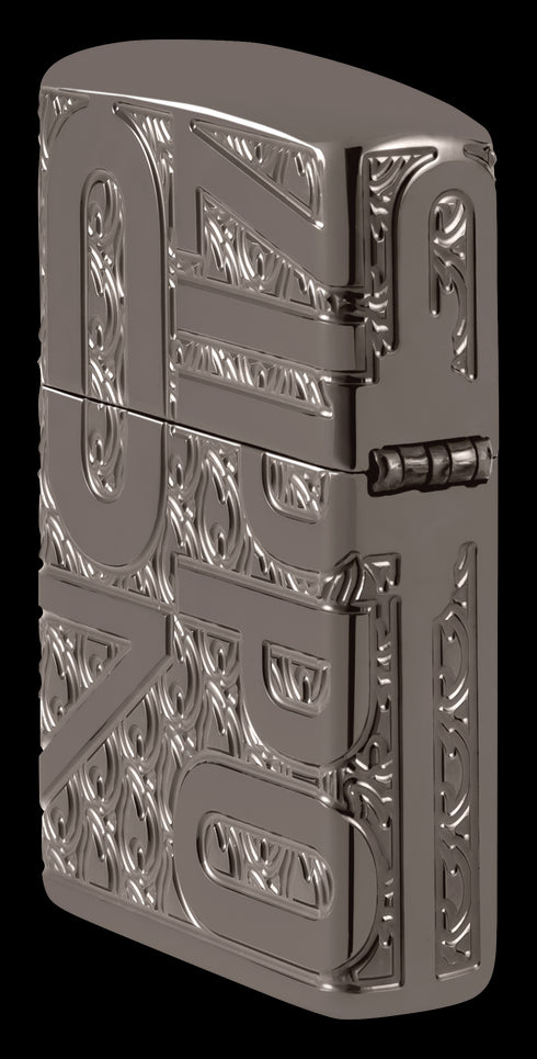 Zippo vžigalnik 46312 Armor Hidden Luxury 360°