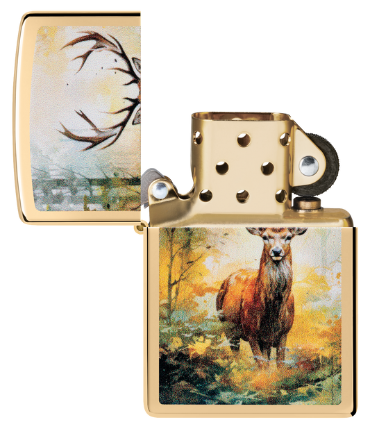 Zippo vžigalnik 46339 Watercolor Deer