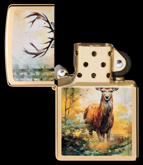 Zippo vžigalnik 46339 Watercolor Deer