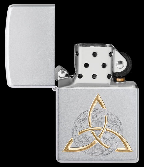 Zippo vžigalnik 60.007.292 Viking Knot, Satin Chrome