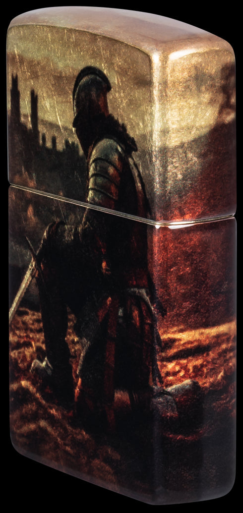 Zippo vžigalnik 46382 Kneeling Knight