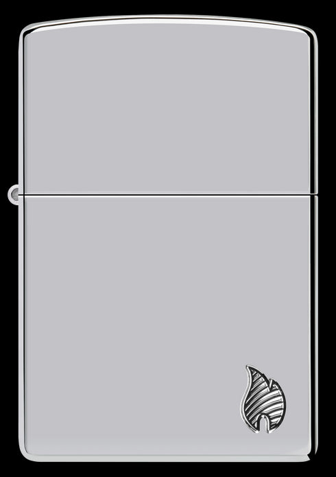 Zippo vžigalnik 46396 Armor Flame, High Polish Chrome