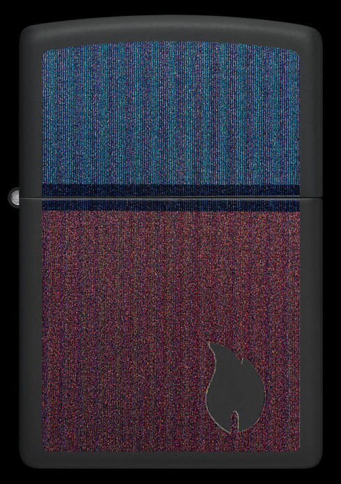 Zippo vžigalnik 46476 Flame Red and Blue