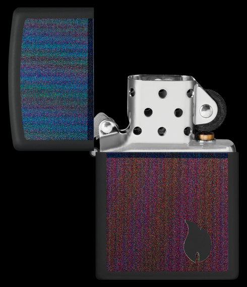 Zippo vžigalnik 46476 Flame Red and Blue