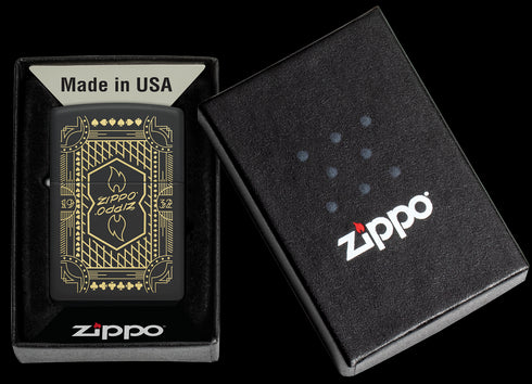 Zippo 46483 vžigalnik Retro 1932, Black Matte