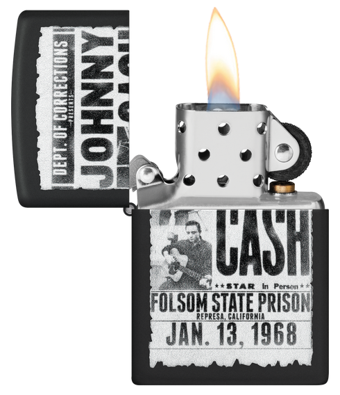 Zippo 46490 vžigalnik Music Johnny Cash