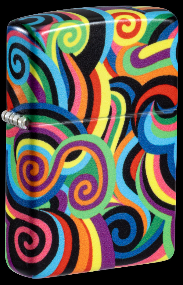 Zippo 46491 vžigalnik Vivid Color Patterns, Glow in the Dark