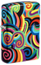 Zippo 46491 vžigalnik Vivid Color Patterns, Glow in the Dark