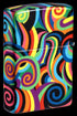 Zippo 46491 vžigalnik Vivid Color Patterns, Glow in the Dark