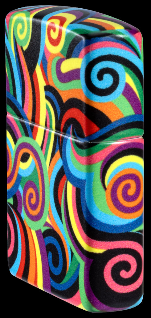 Zippo 46491 vžigalnik Vivid Color Patterns, Glow in the Dark