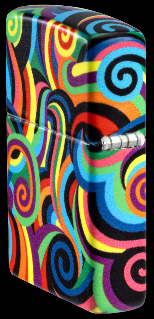 Zippo 46491 vžigalnik Vivid Color Patterns, Glow in the Dark