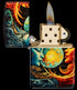 Zippo 46563 vžigalnik Spiritual Sun and Moon, 540 Tumbled Brass