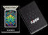 Zippo 46575 vžigalnik Psychedelic Cannabis, Street Chrome