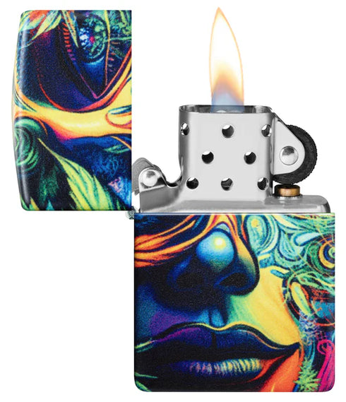 Zippo 46594 vžigalnik Cannabis Woman