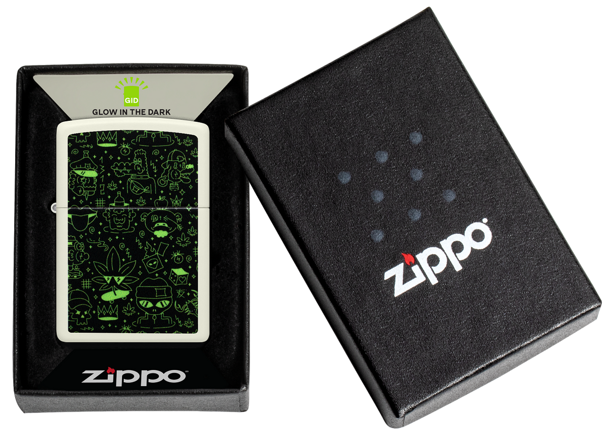 Zippo 60.007.390 vžigalnik Doodle Cannabis