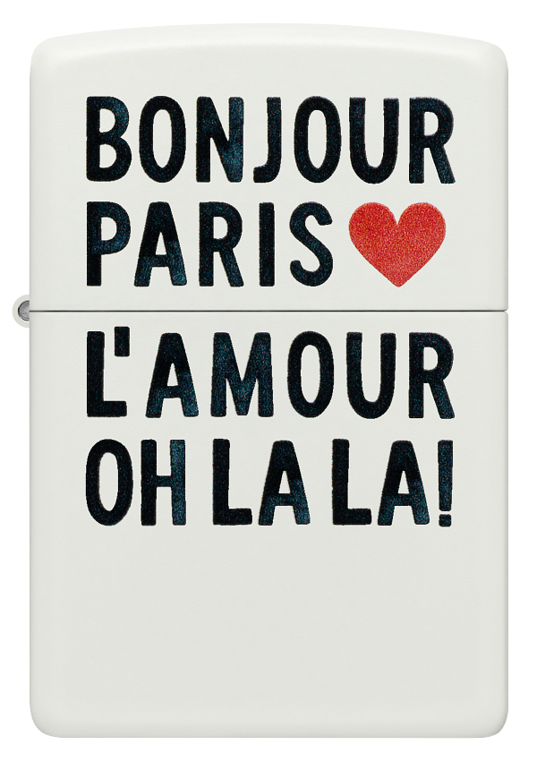 Zippo 60.007.413 vžigalnik Bonjour Paris