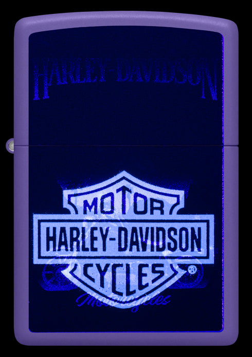 Zippo 46676 vžigalnik Harley-Davidson® Black Light