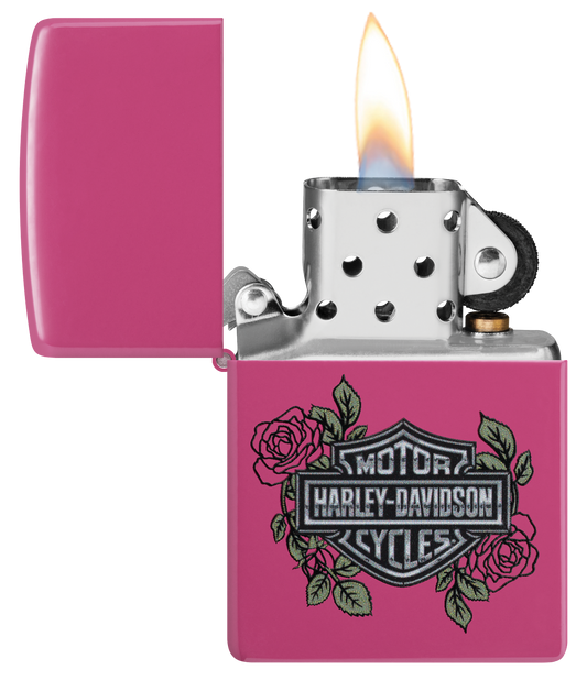 Zippo vžigalnik 46679 Harley-Davidson® Roses