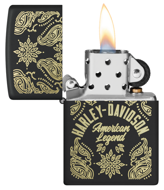 Zippo vžigalnik 46680 Harley-Davidson® Pattern