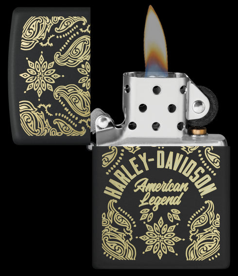 Zippo 46680 vžigalnik Harley-Davidson®Laser