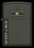 Zippo 46683 vžigalnik Cannabis - Queen Of Bud, Black Matte