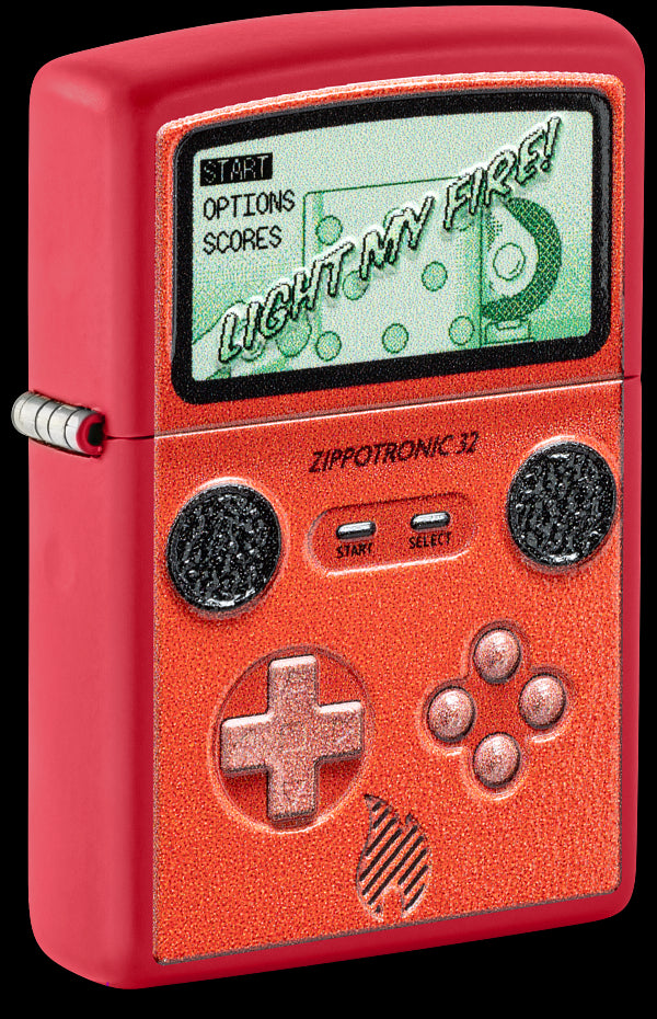 Zippo 46700 vžigalnik Retro Gaming Console, Red Matte