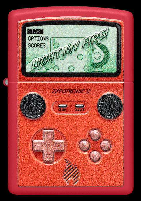 Zippo 46700 vžigalnik Retro Gaming Console, Red Matte