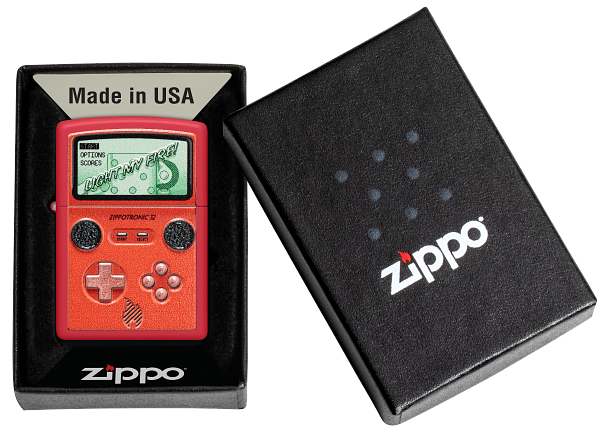 Zippo 46700 vžigalnik Retro Gaming Console, Texture Print