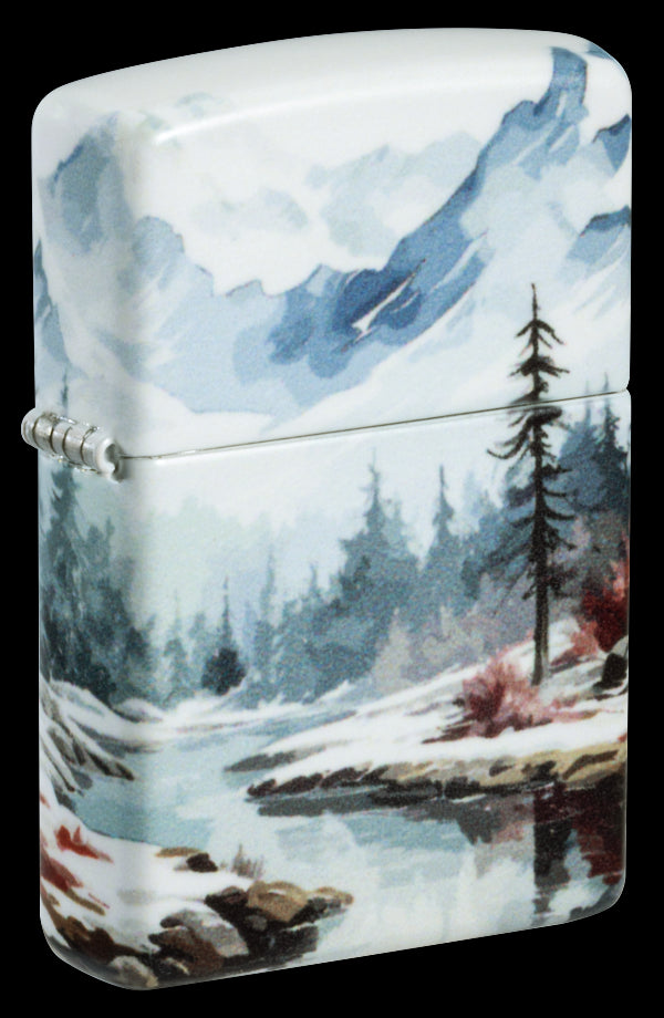 Zippo 46702 vžigalnik Painted Lake & Mountains, 540 Matte