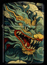 Zippo 46705 vžigalnik Asian Dragon, 540 Tumbled Brass