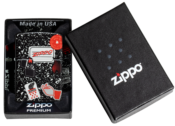 Zippo 46707 vžigalnik Vintage Nostalgia, 540 Matte