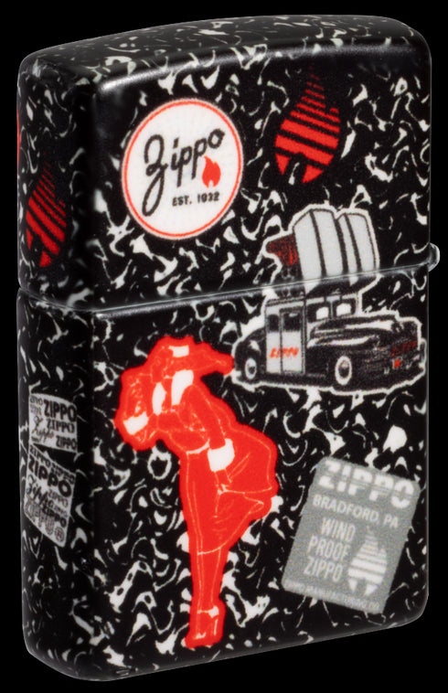 Zippo 46707 vžigalnik Vintage Nostalgia, 540 Matte