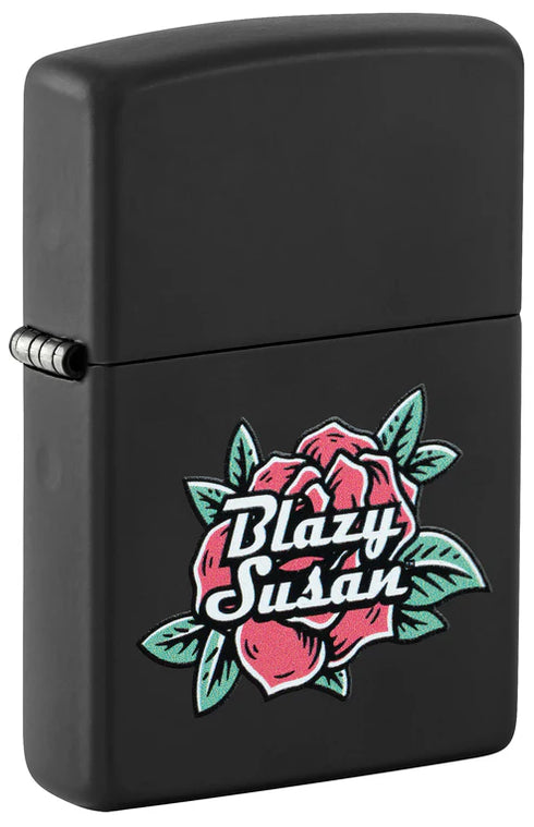 Zippo 46769 vžigalnik Blazy Susan, Black Matte
