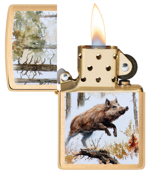 Zippo 60.007.521 vžigalnik Wild Boar
